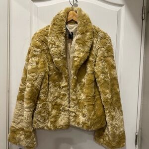 Mac & Jac Plush Faux Fur Coat